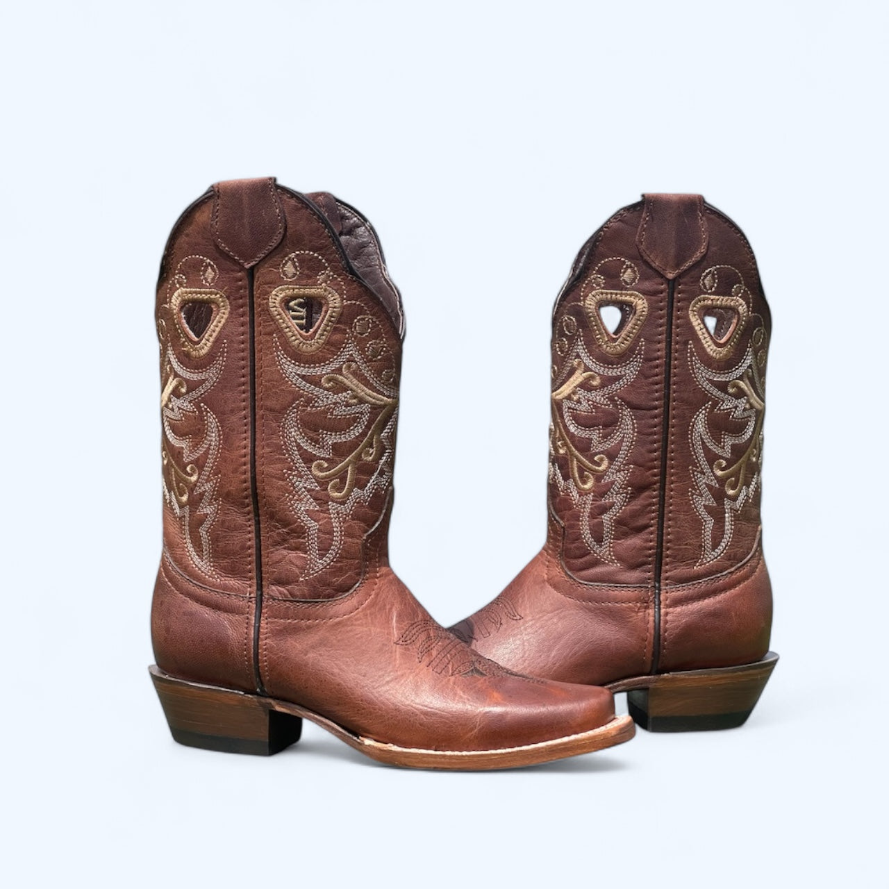 Wildflower Women's Ranch Cognac Leather Boot RC558