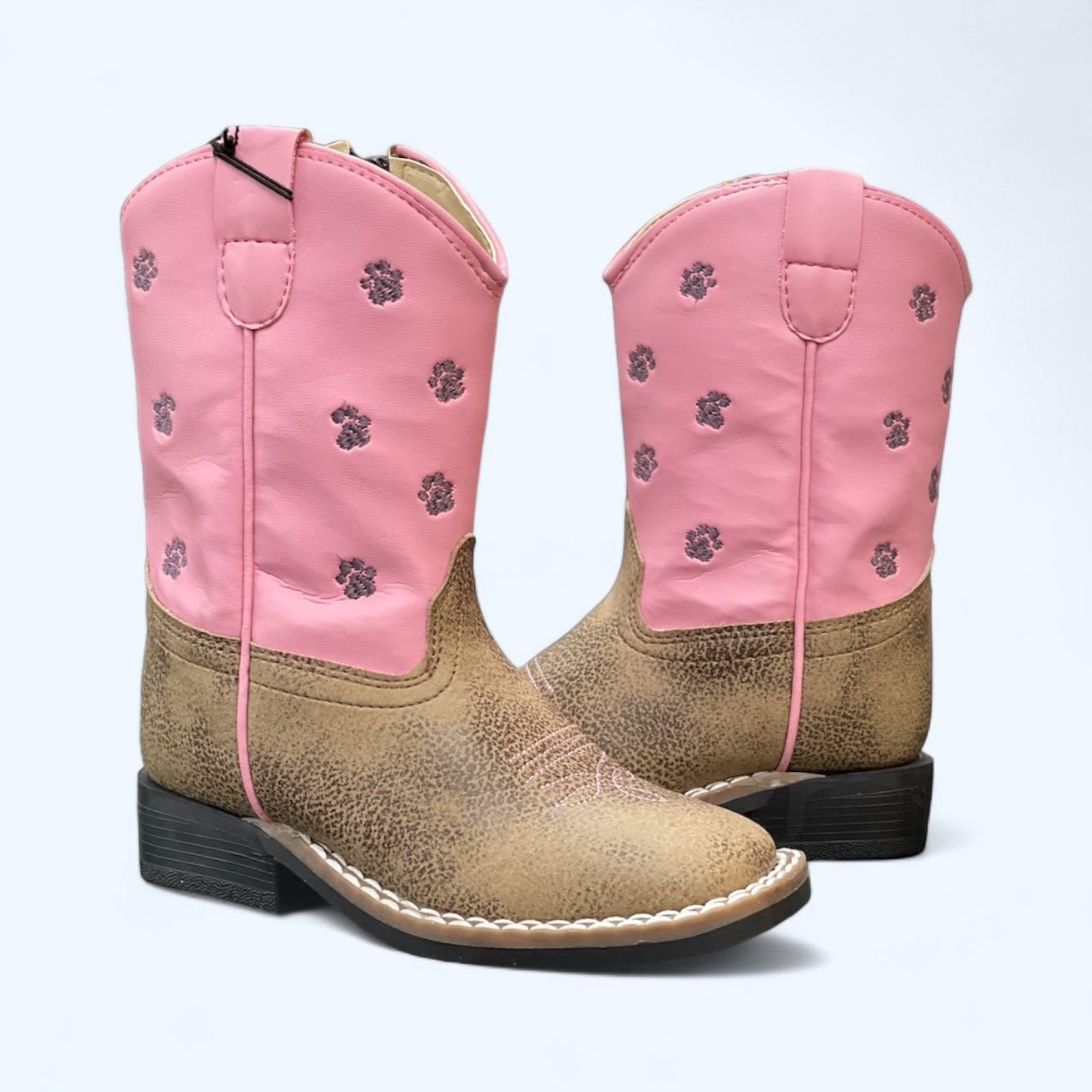 OLD WEST TODDLERS PINK PAWS VB1075