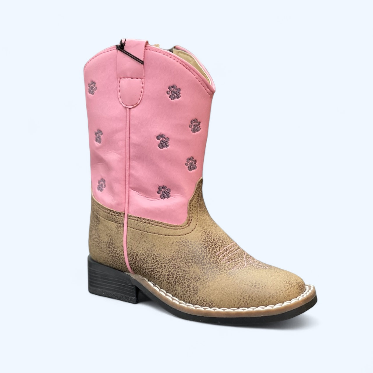 OLD WEST TODDLERS PINK PAWS VB1075