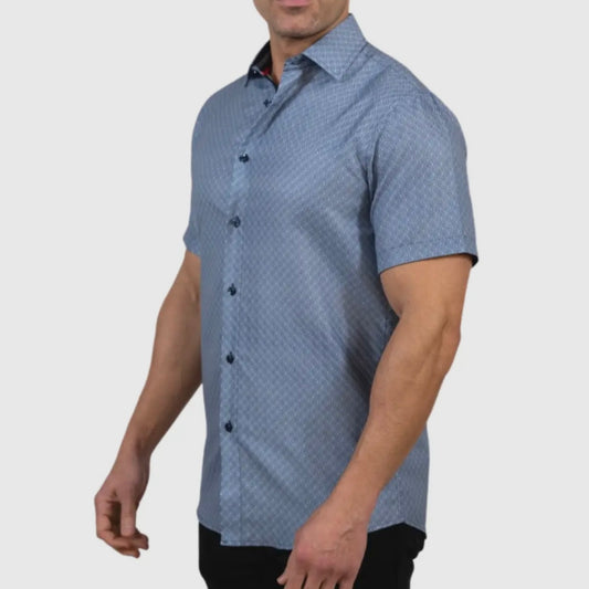 Silver Stone Men’s Grey Short Sleeve SSG22190