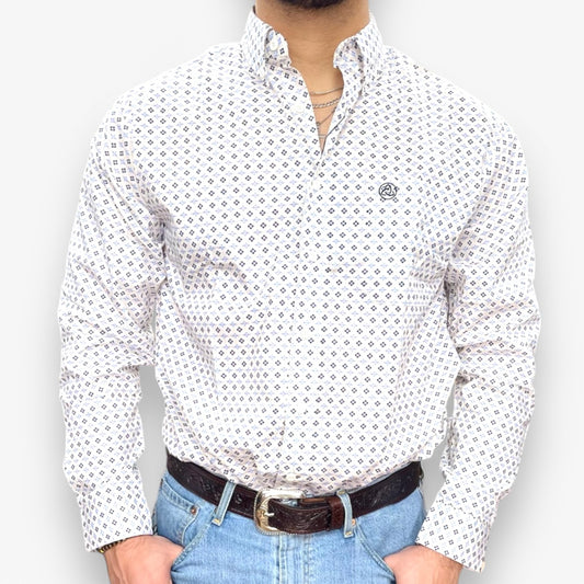 Cueroline Classic Fit Long Sleeve Button Down SKCL2023032